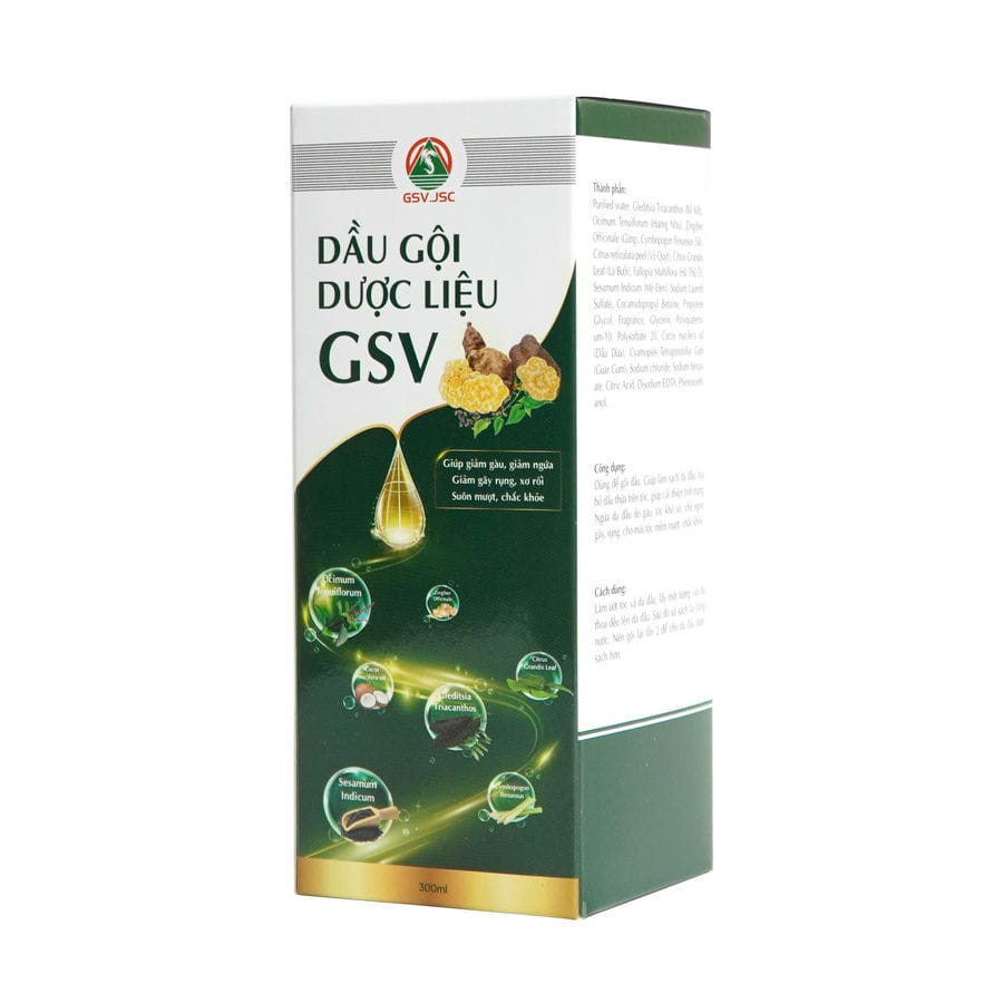 Dầu gội dược liệu GSV tinh hoa cổ truyền yêu chiều mái tóc - Ảnh 3