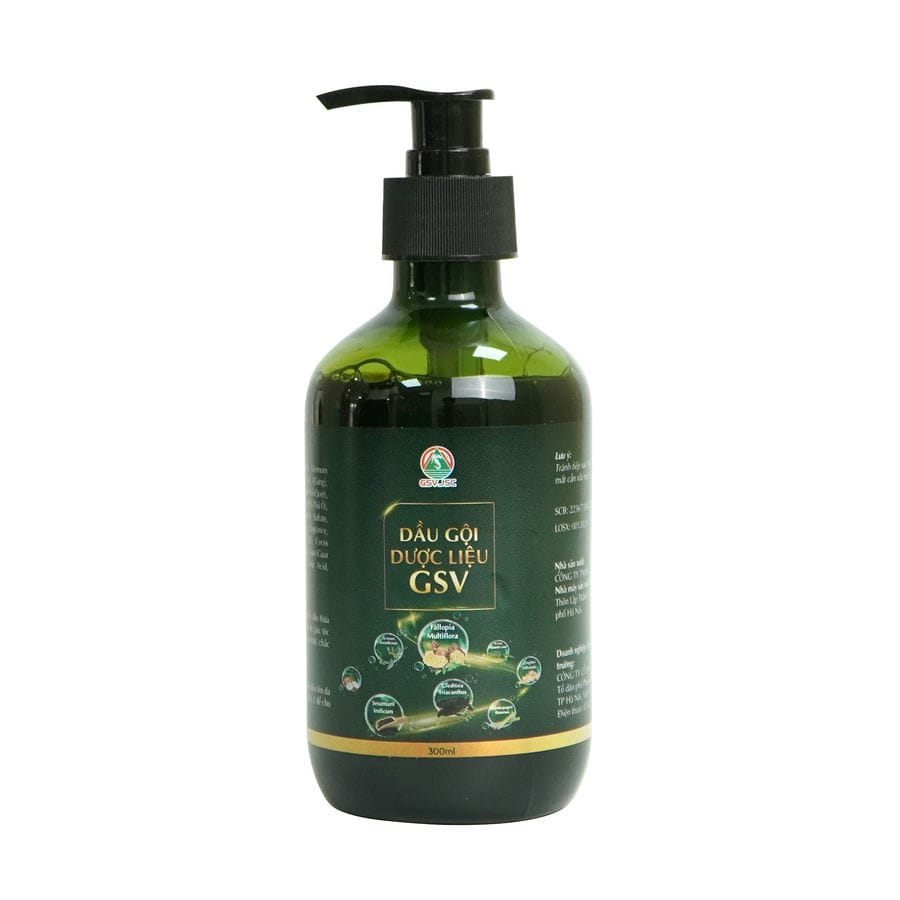 Dầu gội dược liệu GSV tinh hoa cổ truyền yêu chiều mái tóc - Ảnh 2