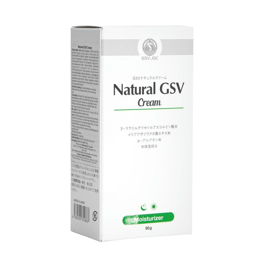 Kem dưỡng ẩm Natural GSV Cream hỗ trợ sáng da, làm mờ nếp nhăn, ngăn ngừa mụn trứng cá - Ảnh 4